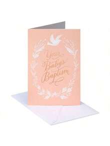 Baptism Card Wonderful Joy Ahead