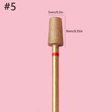 1 件装角质层清洁指甲钻头，钛合金俄罗斯指甲钻头，专业指甲下清洁器，用于去除角质层死皮