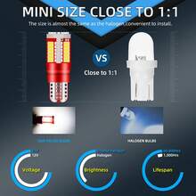 4pcs T10 168 192 W5W LED Bulbs Canbus 12V Error-Free 57smd For Car Dome Lights Reading Light Door Light High-Brightness Neon Lights Car Accessories