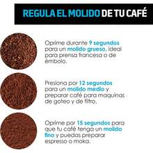 Redlemon Molino de Café Eléctrico con Interruptor de  (50 g), Moledora con Cuchillas de Acero Inoxidable, para Prensa Francesa, Cafetera de Goteo y Espresso. Molino para Especias y Hierbas - 1 - Ver 4