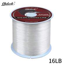 chelesh Línea de pesca monofilamento de nailon Chelesh de 100 m, alta resistencia, buen rendimiento de corte en el agua, múltiples resistencias disponibles, adecuada para pesca de mar, pesca de agua dulce, pesca de carpas, regalo de pesca, manualidades de joyería