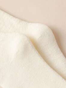 3双装女士秋冬加厚绒里保暖休闲中筒袜，舒适袜 - 彩色 - 查看 8