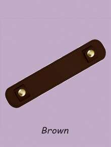 3件/2件/1件 PU皮革替换手柄、肩带、肩垫，适用于手提包、行李箱、背包、斜挎包，耐用包包配件，带纽扣闭合，旅行必备