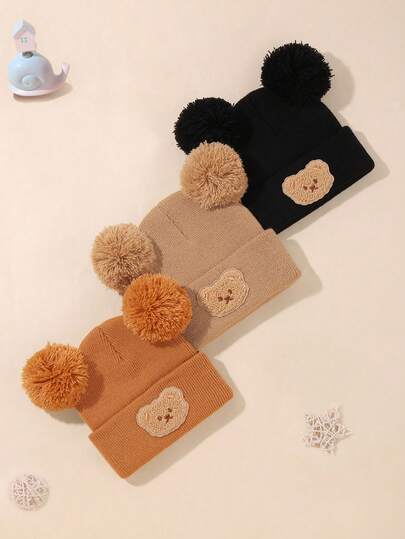 O gorro de tricô Panda é um lindo acessório com cabeça de urso. É adequado para bebês, meninas e meninos. Pode ser lavado à mão e é muito quente. É a escolha perfeita para o aquecimento diário do seu bebê, para brincadeiras ao ar livre e para presentes de festa.