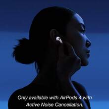 Apple AirPods 4 de Apple (Versión estándar, sin cancelación activa de ruido)