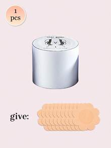 1/2片装女士隐形提拉胸贴，时尚胸部提拉胶带，适用于连衣裙或胸部塑形 - 彩色 - 查看 9