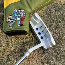 1pc Interesting Golf Putter Golf Club Head Widening 32 33 34 35 36 Inch With Headcover Golf Clubs - Improve Ball Speed Easy Flop Shots - Silver - View 7