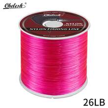 chelesh Línea de pesca monofilamento de nailon Chelesh de 100 m, alta resistencia, buen rendimiento de corte en el agua, múltiples resistencias disponibles, adecuada para pesca de mar, pesca de agua dulce, pesca de carpas, regalo de pesca, manualidades de joyería
