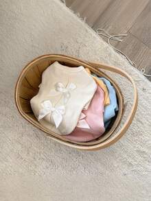 Hundesweater für kleine und mittlere Hunde, warmes Haustier T-Shirt, Hundemode, Katzen-Welpen-Outfit, Hundesweater für Teddy, Chihuahua, Schnauzer, weicher Hundesweater mit warmem Haustier T-Shirt für kleine und mittlere Hunde, Katzen-Welpen-Outfit, Katzenbekleidung, Chihuahua, Teddy, Hunde T-Shirts und Tanktops - süße einfarbige Welpen-Kleidung für kleine und mittlere Hunde, perfekt für Frühling und Winter