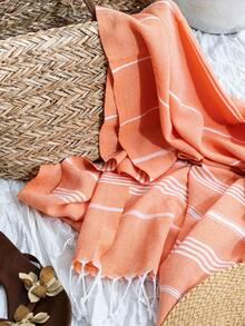 Prosop de plajă turcesc, Peshtemal cu diamant, Prosop de plajă Peshtemal, Dokubba Peshtemal, Compact, Ușor, Prosop tradițional turcesc 90x180 cm