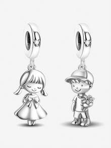 1 pezzo Accessorio di moda per braccialetti e bracciali da donna, con perline e charm, adatto per la creazione di gioielli fai-da-te e per abbinare al look quotidiano, decorazione gioiello per ragazze