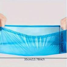 100-Pair Pack Disposable Shoe Covers - Non-Slip High Quality Booties, One-Time Use Foot Protectors For Hospitals, Labs, Cleaning, Home - Fits US Men'S 11 & Women'S 13 (Men'S/Women'S Shoe Sizes) - Hygienic Shoe Covers For Indoor/Outdoor Use, Hospital Footwear, Snug Fit Design, Durable Protection, Protective Footwear, Lab Technicians, Indoor Footwear, Lightweight Footwear, Breathable Material, Footwear Protection, Healthcare Workers