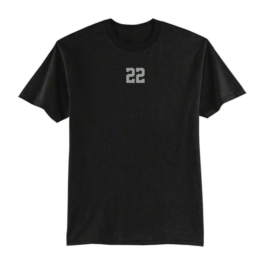 D65 22-T-SHIRT-NEW-SPORTS-FOOTBALL-BASEBALL-HOCKEY-BASKETBALL-LOW PROFILE - màu đen - Xem 1