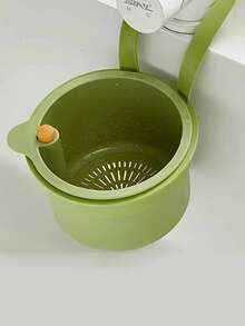 Self-Cleaning Push-Type Sink Strainer Basket - Automatic Food Waste Drain Basket With Removable Bottom, Easy Installation