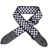 1pc Guitar Straps, Folk Electric Guitar Bass, Widened And Thickened For Both Boys And Girls, Non-Perforated Shoulder Straps, Polyester Printed Straps, Shortest 81cm, Longest 138cm