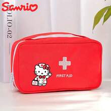 Sanrio 1 حقيبة تخزين الأدوية من سانريو، حقيبة طبية، حقيبة تخزين طقم الإسعافات الأولية المحمولة، مناسبة للسفر والطوارئ الخارجية. حقيبة تخزين الأدوية المحمولة، للسفر والطوارئ. حقيبة تخزين الأدوية المحمولة مثالية للسفر.