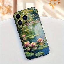 Funda para, diseño de Claude Monet, a prueba de golpes y protección de lente, compatible con 11/12/13/14/15/16 Pro/Plus - Colores mixtos - Ver 6