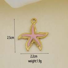 1pc Stainless Steel Fashionable Beach Vacation Pendant, DIY Handmade Bracelet, Earring, Hanging Decor Accessory