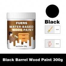 180g/300g Water-Based Wood Varnish, Suitable For Indoor And Outdoor Use, Multiple Sizes And Colors Available. Protects Wood From Corrosion, Insects, UV, And Moisture. Formula, No Harmful Odor. - Multicolor - View 10