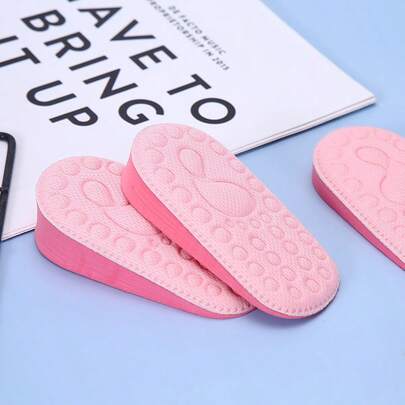 Solette rialzanti traspiranti in EVA - Rialzo regolabile, imbottite e discrete per aumentare l'altezza del tacco