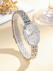 1 pièce Montre à quartz mignonne et minimaliste, polyvalente pour un usage quotidien casual. Convient aux adolescents et aux étudiants. Cadeau d'Halloween, d'anniversaire, de Thanksgiving, d'automne