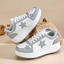 Teens' Roller Skates, 4-Wheel Detachable, Multifunctional Heelys For Boys, Casual Sports Shoes With Star Laces, Suitable For All Seasons