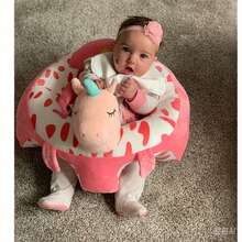 Libsit New Red Heart Rabbit Baby Sitting Chair, Plush Cartoon Animal Learning Sitting Chair, Soft Plush Baby Sit Up Chair, Support Sofa, Sit Me Up Floor Seat For Toddlers, Playful Design For Youngsters