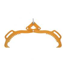 YUNRUX Claw Hook, Log Lifting Pliers, Heavy Duty Grab Wood Claw 25 In