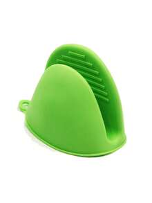 2pcs Mini Oven Gloves Silicone Heat Resistant Cooking Gloves, Heat Insulation Pads, Heat Resistant Gloves, Insulation Pads, Microwave Oven Baking Handle Clips, Suitable For Kitchen Cooking And Baking - Multicolor - View 12