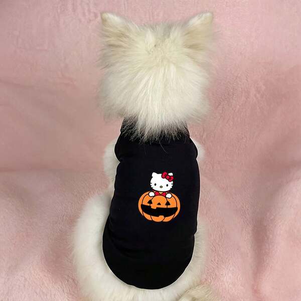 Sanrio Sanrio Series Fiber Pet Vest, Suitable For Indoor And Outdoor Leisure And Entertainment Pet Vests, Cat And Dog Clothing And Clothing Pet Vests