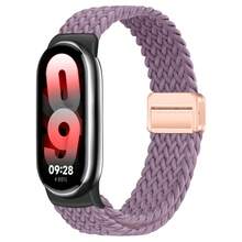 Compatível com Xiaomi Mi Band 10 9 8 Pulseira de Relógio de Náilon de Alta Qualidade, Respirável, Pulseira Esportiva para Relógio Inteligente, Acessórios Confortáveis e Duráveis