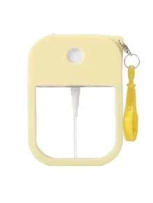 1件/2件 38ml/50ml 便携式高压喷雾瓶, 多种颜色可选, 简约可爱的多色卡片分体瓶, 可重复使用的酒精液体香水旅行便携瓶, 硅胶保护套, 细雾酒精洗手液, 可再填充便携式卡片喷雾瓶, 洗手液瓶,