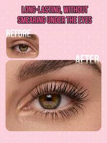 MISSLYN-Lashtastic Volume Mascara, Explosion Of Volume, Long Lasting, Removable Formula, Expressive And Intense Look, Innovative Brush, Enormously Rich And Intense Color, Volume Effect, Intensivly Volumizing Eyelashes, Buildable Formula, Lightweight Formula,Vegan,Cruelty Free - #1 Black - View 6