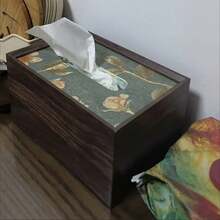 1PC Household Tissue Box Dining Room Luxury Table Top Tissue Boxes Multifunctional Coffee Tables Storage Box Kitchen Napkin Case