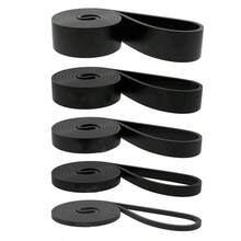 Black Heavy Duty Resistance Band Exercise Elastic Band For Sport Strength Pull Up Workout Pilates Fitness Equipment