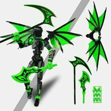 1 件 3D 打印 T13 多关节可动泰坦人偶 - 游戏玩家的完美桌面装饰，理想的圣诞节和万圣节礼物 - 彩色 - 查看 7