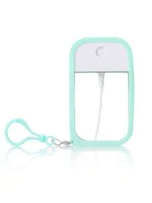 1件/2件 38ml/50ml 便携式高压喷雾瓶, 多种颜色可选, 简约可爱的多色卡片分体瓶, 可重复使用的酒精液体香水旅行便携瓶, 硅胶保护套, 细雾酒精洗手液, 可再填充便携式卡片喷雾瓶, 洗手液瓶,