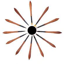 12 PEÇAS Pincéis de Design de Arte de Unhas para Esmalte em Gel, Pincéis Liners de Arte de Unhas, Ferramenta de Esmalte de Unhas, Decorações de Arte de Unhas 3D, Pincéis para Manicure DIY em Casa e Salão para Profissionais - Castanho - Visão 4