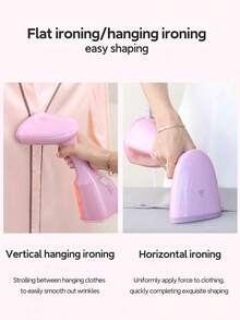 OBOVAY 一体式旅行蒸汽熨斗，1500W，衣服蒸汽熨斗，快速加热，大容量水箱，适合家庭和旅行使用 - 英規插(220-240V) - 查看 7