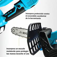 Motosierra De Jardín De 12 Pulgadas, Eficiente 12800 Rpm