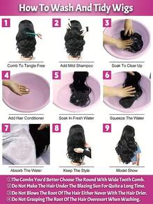 14 Inch Black Straight Human Blended Hair Bob Wigs 13x4 13x6 HD Transparent Lace Frontal Weaves Wigs 200% Density Pre Plucked Nature Hairline And Pre-Bleached Invisible Knots 4x4 Glueless Lace Front Wigs For Black Women - Natural & Black - View 11