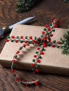 5/10y Christmas Ribbons Are Used For Gift Packaging, Christmas Ribbons, Handicrafts, DIY Holiday Christmas Decorations, And Christmas Party Decorations Home Decor Room Decor Winter