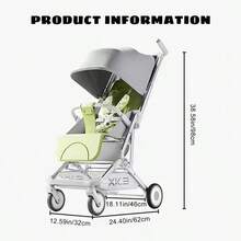 Multifunctional Stroller, Foldable Pocket Stroller, Sit-And-Lie, Lightweight Stroller, Suitable For Travel