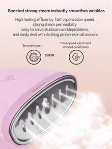 OBOVAY 一体式旅行蒸汽熨斗，1500W，衣服蒸汽熨斗，快速加热，大容量水箱，适合家庭和旅行使用 - 英規插(220-240V) - 查看 5