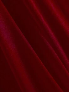 1pc/5pcs Set Burgundy Sheer Table Runner, DIY Sheer Curtain Fabric, Multipurpose For Wedding Party Room Decor, Birthday Decor, Romantic Wedding Ceremony Decor, Table Runner, Outdoor Wedding Decor, Bridal Shower Decor - Burgundy - View 11