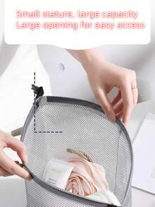 Large Capacity Drawstring Waterproof Stationery Bag, Toiletry Bag With Mesh, Multifunctional Handbag, Document Bag, Minimalist Large Capacity, Multipurpose Storage Box, School Supplies, Snacks - Rectangular Home Organization Box, Storage Container