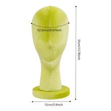 Female Mannequin Head, Mannequin Head, Mannequin Head For Displaying Wigs, Hats Green