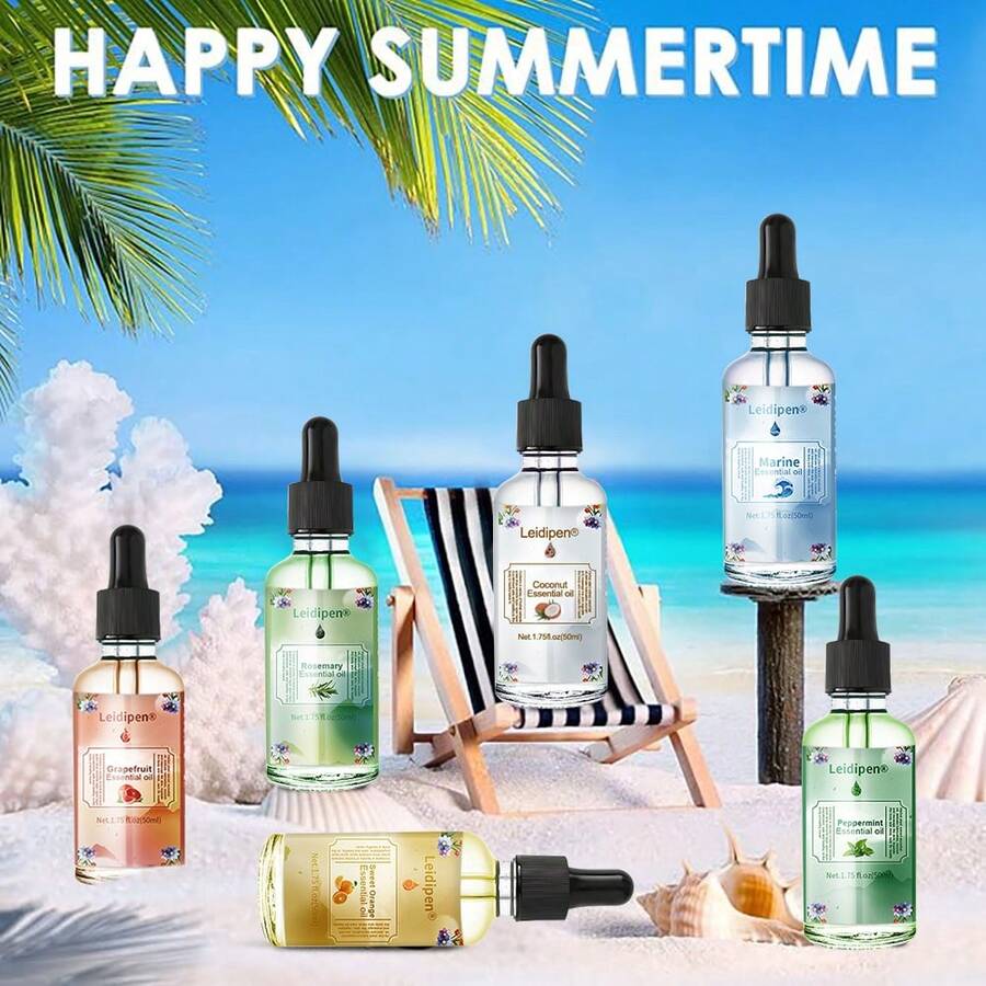 1PC Leidipen Natural Aromatherapy Essential Oil Is Suitable For Various Scenarios Such As Bedrooms And Bathrooms. Aromatherapy Essential Oil Diffuser, Aromatherapy Candle, Aromatherapy Burner, Diffuser Stone, Humidifier, Car Aromatherapy Diffuser - Multiple Styles - View 1