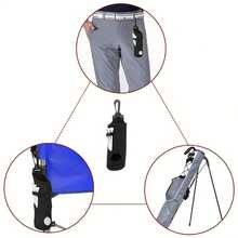 Equipo deportivo portátil para exteriores Accesorios de golf Bolsa de palos, Mini bolsa de palos portátil, Bolsa de práctica de estilo de agarre, Bolsa de palos de golf portátil con correa ajustable, Bolsa de golf