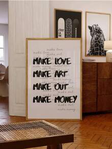 Zestaw 3 bezramowych, czarno-białych, retro, ściennych grafik, 1/3 szt., estetyczny, modny plakat kolażowy Y2K, grunge'owy wzór lamparta do akademika, sypialni i mieszkania | Awangardowy wystrój pokoju, starannie dobrana galeria ścienna